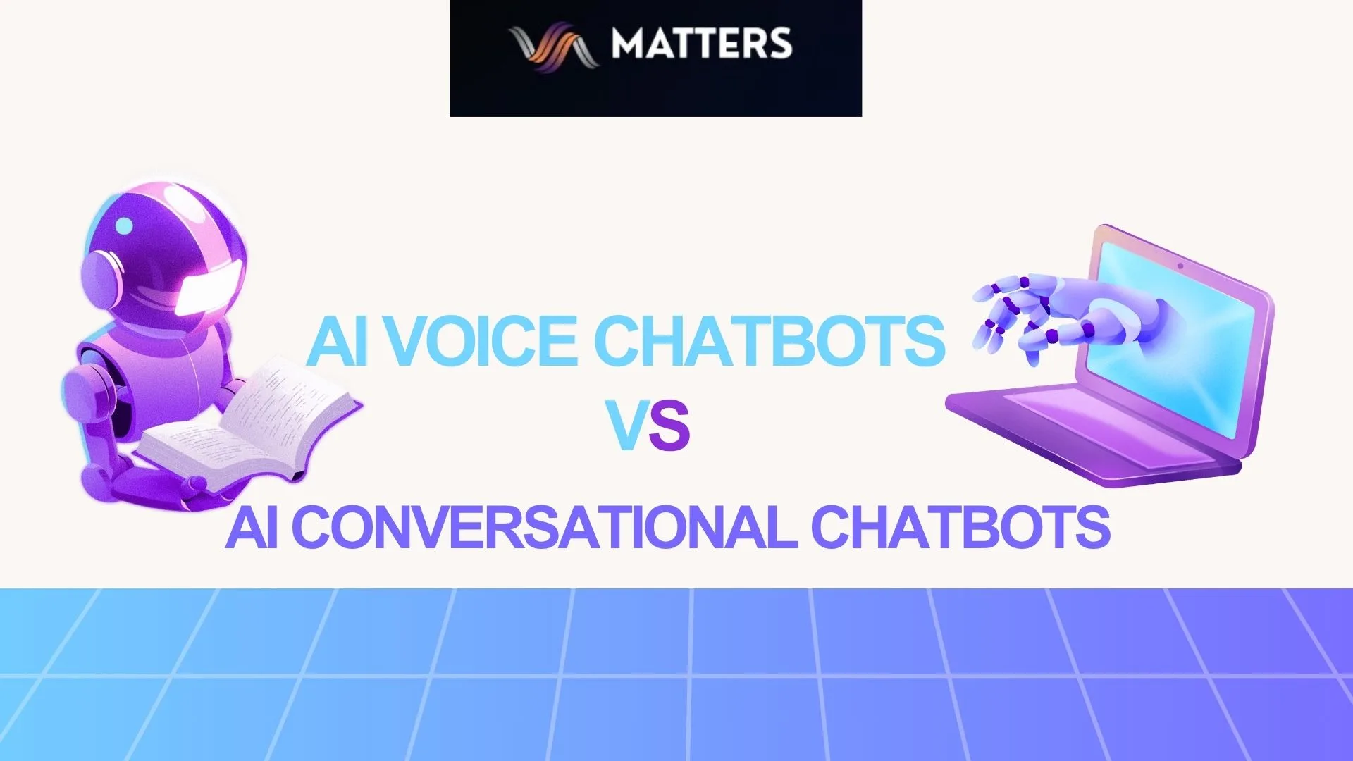 AI Voice Chatbots vs AI Conversational Chatbots